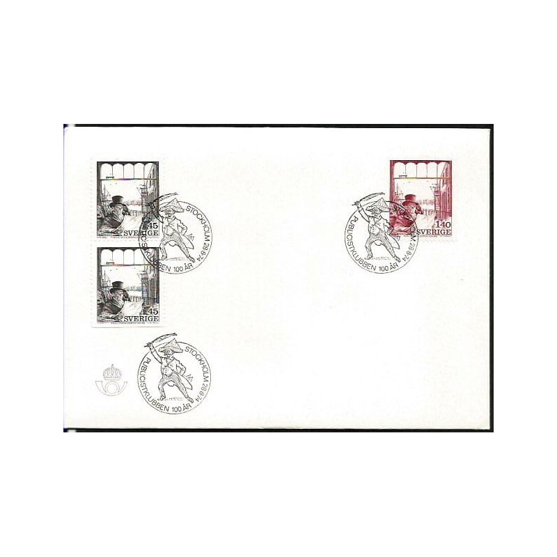 Szwecja 1974, Dziennikarstwo, prasa. CZ. SŁANIA. FDC