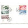 Szwecja 1974, Morze, port, rybołówstwo, sport. FDC