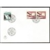Szwecja 1974, Wodospad, Ystad. CZ. SŁANIA. FDC