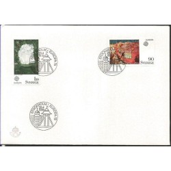 Szwecja 1975, EUROPA CEPT. FDC