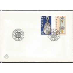 Szwecja 1976, EUROPA CEPT. FDC