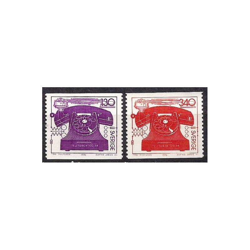 Szwecja 1976, Telefon **