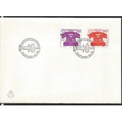 Szwecja 1976, Telefon. FDC