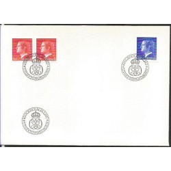 Szwecja 1977, Król. CZ. SŁANIA. FDC