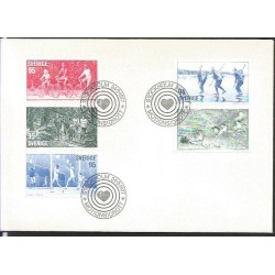 Szwecja 1977, Sport to zdrowie. FDC