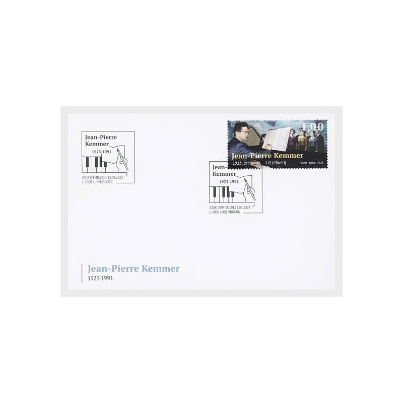 Luksemburg 2023, Muzyka: Jean-Pierre Kemmer. FDC