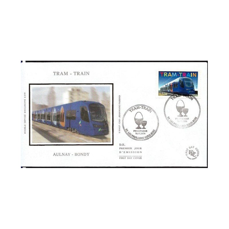 Francja 2006, Tramwaj. FDC