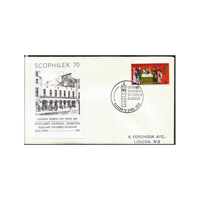 Wielka Brytania 1970, Łódź, WF Scophilex. Glasgow