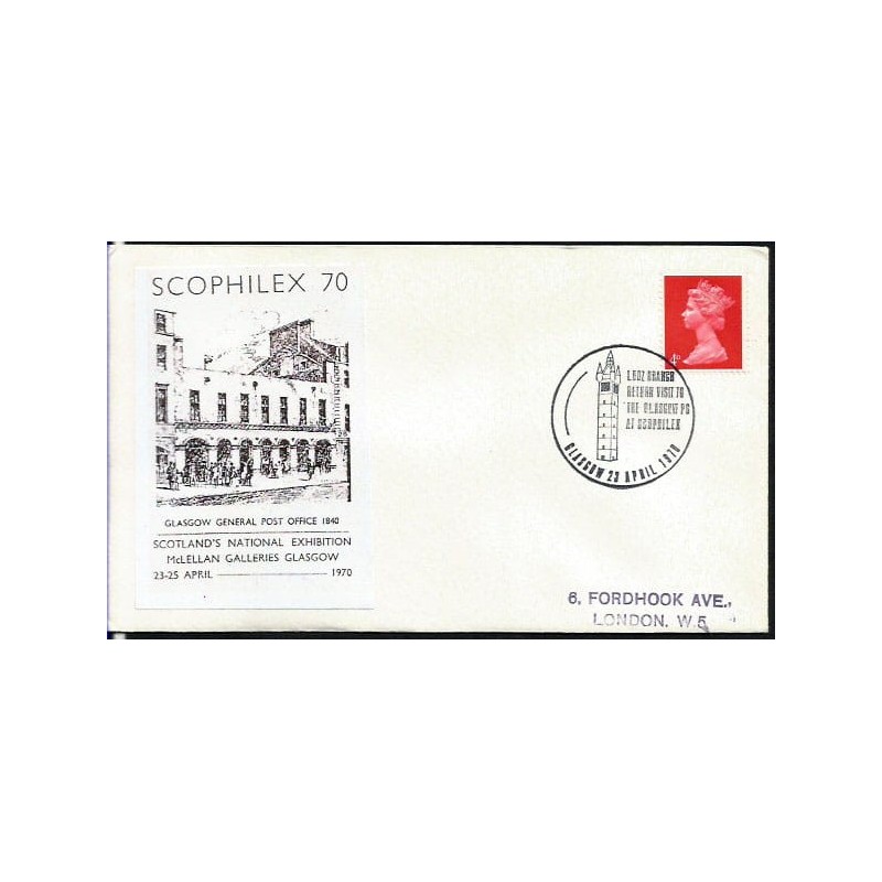 Wielka Brytania 1970, Łódź, WF Scophilex. Glasgow