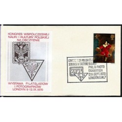 Wielka Brytania 1970, Nauka i sztuka polska, fotografia i filatelistyka. Londyn