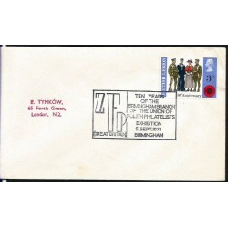 Wielka Brytania 1971, Filatelistyka, ZFP. Birmingham