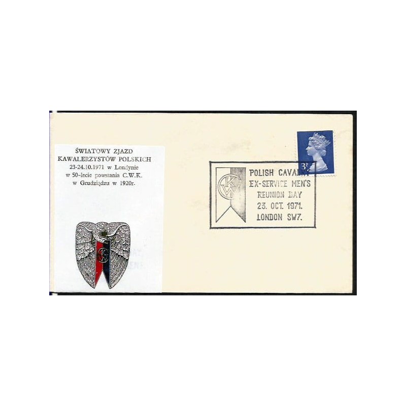 Wielka Brytania 1971, Polska kawaleria, weterani, Grudziądz. Londyn