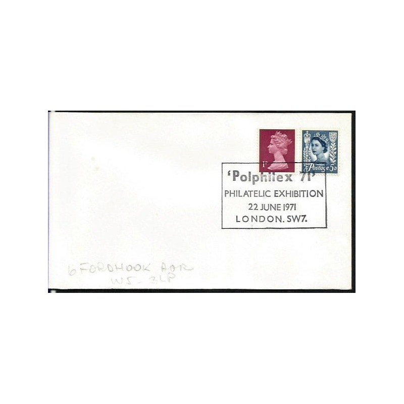 Wielka Brytania 1971, WF Polphilex. Londyn