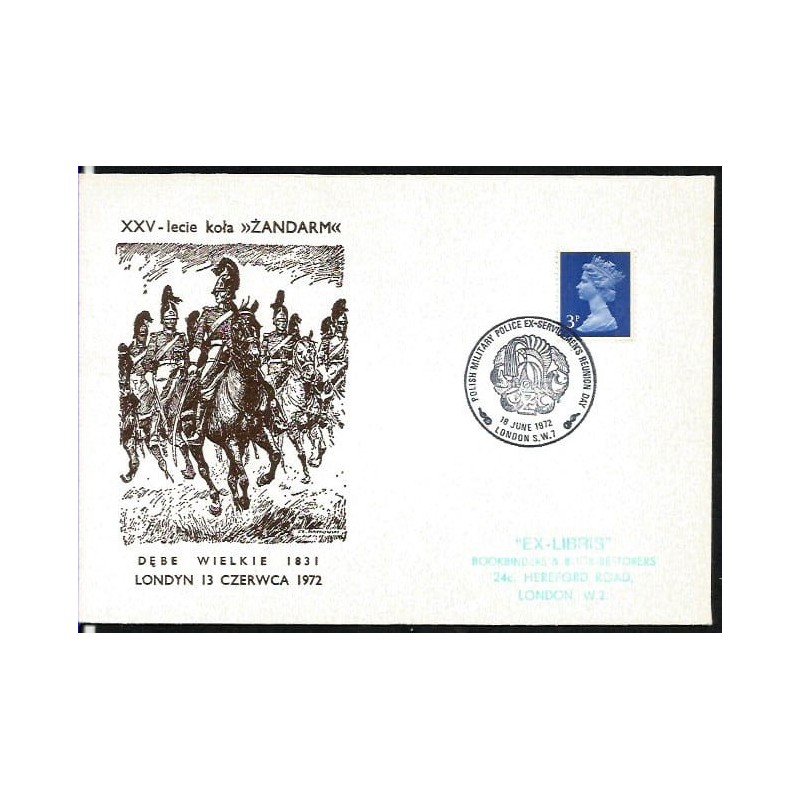 Wielka Brytania 1972, Żandarmeria wojskowa, powstanie listopadowe. Londyn