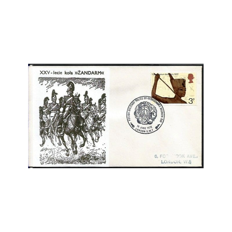 Wielka Brytania 1972, Żandarmeria wojskowa, powstanie listopadowe. Londyn