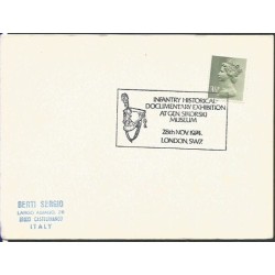 Wielka Brytania 1974, Powstanie listopadowe, czapka, wystawa. Londyn