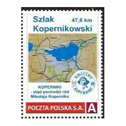 2023 Personalizowany, Mikołaj Kopernik, astronomia, mapa, Nysa, Koperniki **
