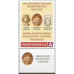 2023 Personalizowany, Namysłów, Kraków, Brzeg, król Kazimierz Wielki, książę Konrad Oleśnicki, Bolesław Rozrzutny **