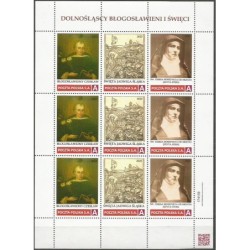2023 Personalizowany, Błogosławiony Czesław, Święta Jadwiga Śląska, Edyta Stein. Arkusz **