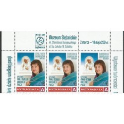 2024 Personalizowany, Marzanna Dąbrowska, Papież Jan Paweł II, Sobótka, Muzeum, wystawa. Pasek **