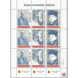 2024 Personalizowany, Medycyna, A. Alzheimer, H. i L. Hirszfeld, T. Sz. Owiński, Stowarzyszenie Kolekcjonerów, Wrocław. Arkusz *
