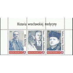 2024 Personalizowany, Medycyna, A. Alzheimer, H. i L. Hirszfeld, T. Sz. Owiński, Stowarzyszenie Kolekcjonerów, Wrocław. Pasek **