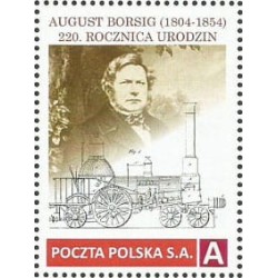 2024 Personalizowany, Kolej, A. Borsig, lokomotywa, przemysł, Zabrze, Wrocław **