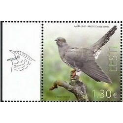 Estonia 2024, Ptak: kukułka. Margines **
