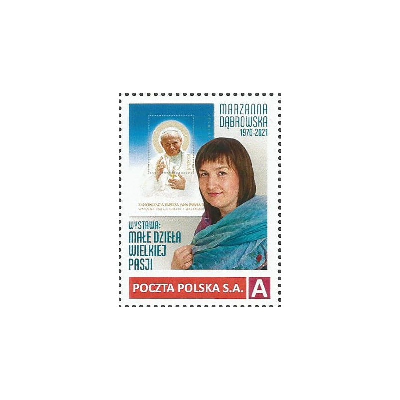 2024 Personalizowany, Marzanna Dąbrowska, Papież Jan Paweł II, Sobótka, Muzeum, wystawa **