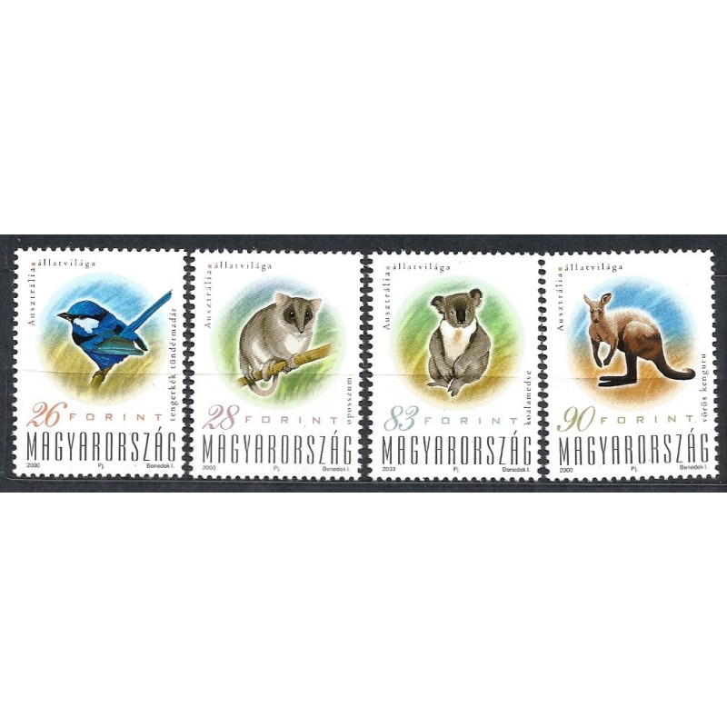 Węgry 2000, Fauna australijska, ssaki **