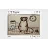 Litwa 2024, Rysunki dzieci, zwierzęta, mysz **