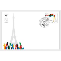 Chorwacja 2024, Olimpiada, igrzyska olimpijskie Paryż. FDC