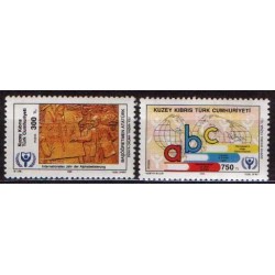 Cypr Tur. 1990, Hieroglify, Champollion, pismo, starożytność **