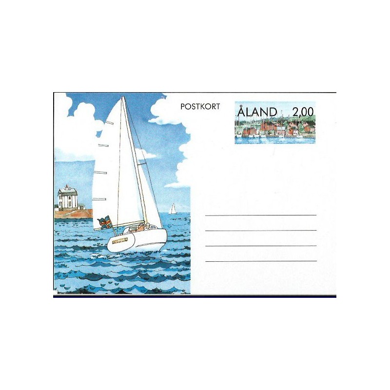 W. Alandzkie 1990, Żaglówka. Cp