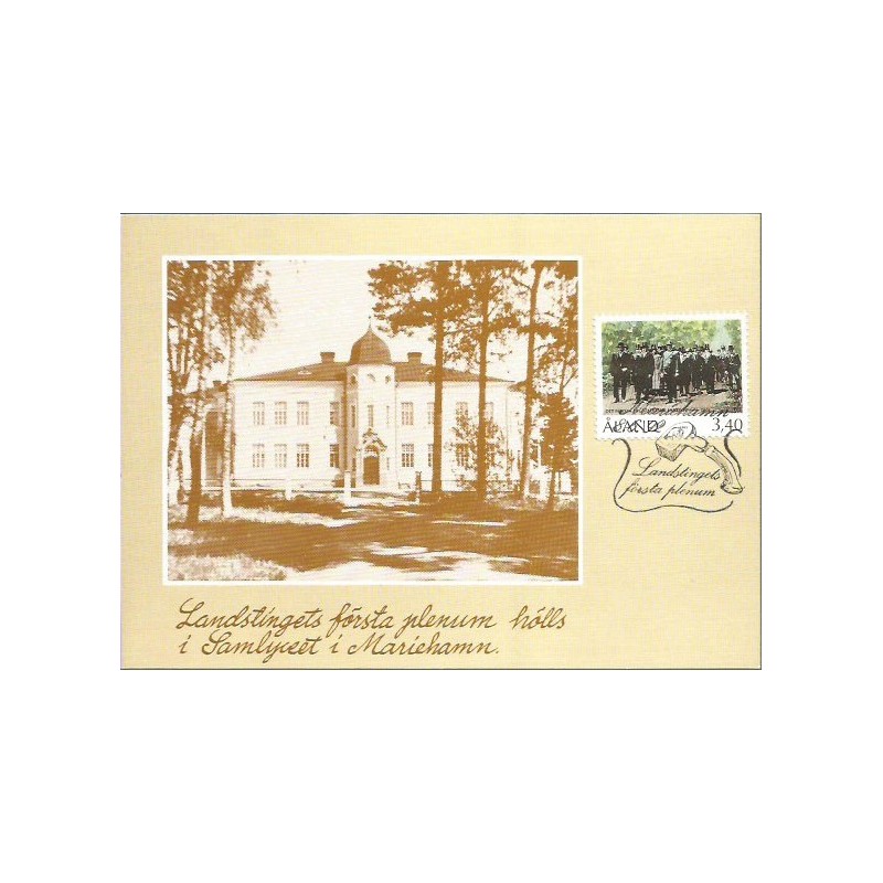 W. Alandzkie 1992, Parlament. Karta maksimum