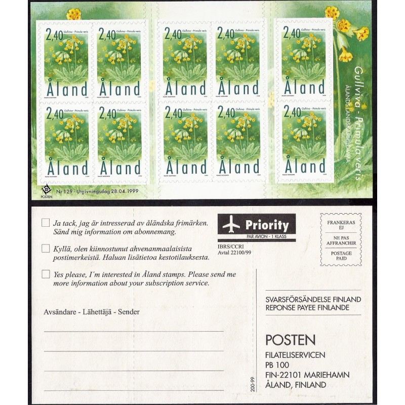 W. Alandzkie 1999, Flora: kwiaty. Zeszycik **