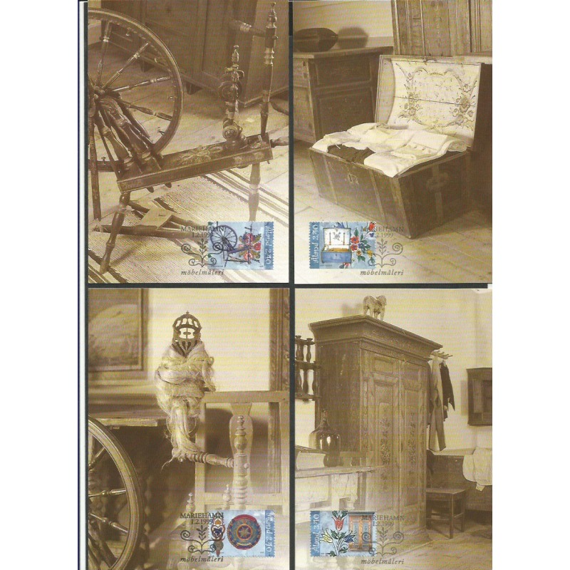 W. Alandzkie 1999, Meble, etnografia. Karty maksimum