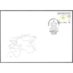 Estonia 2024, Latarnia morska. FDC