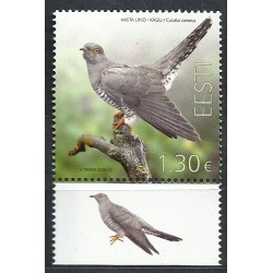 Estonia 2024, Ptak: kukułka. Margines **