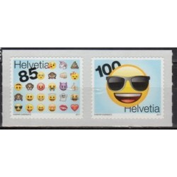 Szwajcaria 2017, Emotki, emitikony **