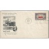 USA 1943, Okupowane kraje: Polska, flaga. FDC