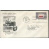 USA 1943, Okupowane kraje: Polska, flaga. FDC