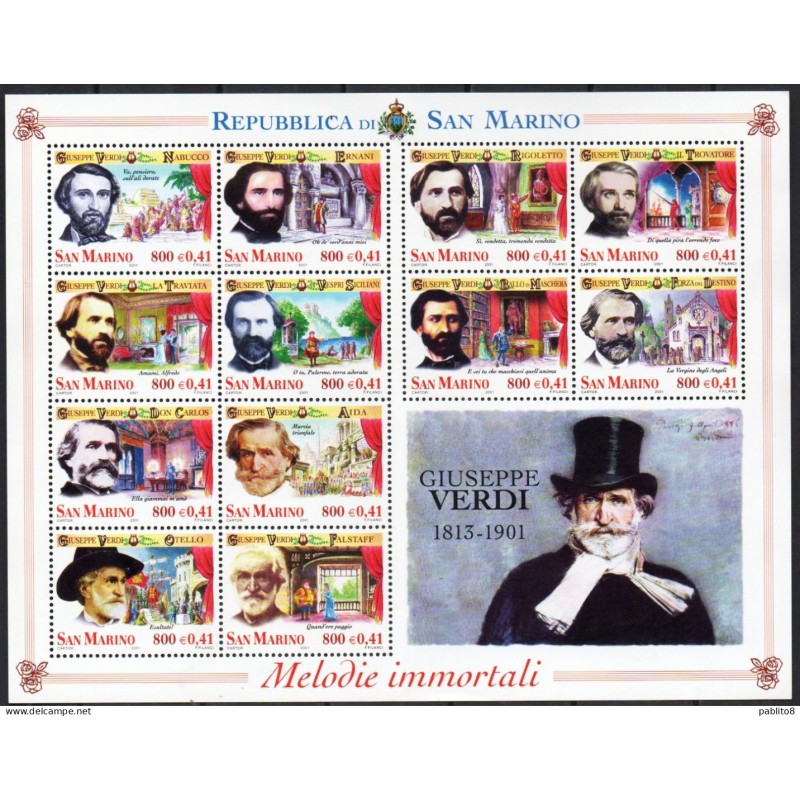 San Marino 2001, Muzyka: Verdi **