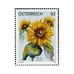Austria 2013, Flora: słonecznik **