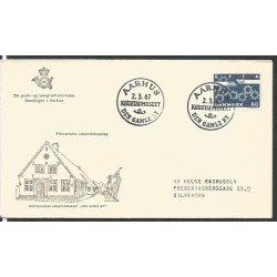 Dania 1967, EFTA, Unia Europejska. FDC