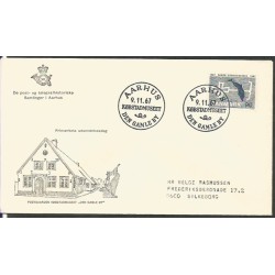 Dania 1967, Kościół duński. FDC