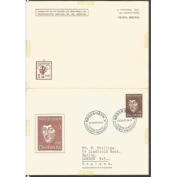Dania 1969, Niels Stensen. Cz. SŁANIA. FDC