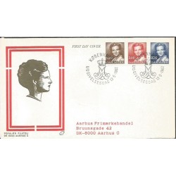 Dania 1982, Królowa. FDC