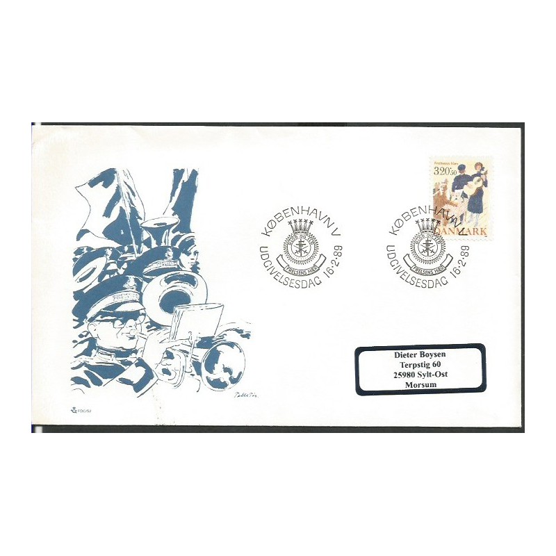 Dania 1989, Muzyka. FDC