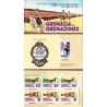 Grenada 1978, Elżbieta II, wojsko. Zeszycik z 7. znaczkami